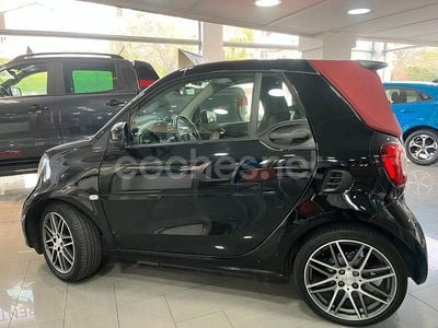 Negro Usado 2017 Smart ForTwo Cabrio Brabus Descapotable | 25.595 € (Buen precio)