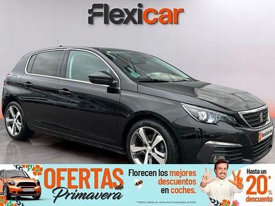 Usado Peugeot 308 Allure 130 CV (95 kW) 2018 Negro