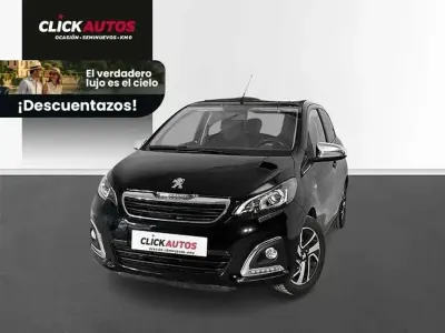 Begagnad Peugeot 108 Allure 72 HK (52 kW) 2021 Svart Halvkombi