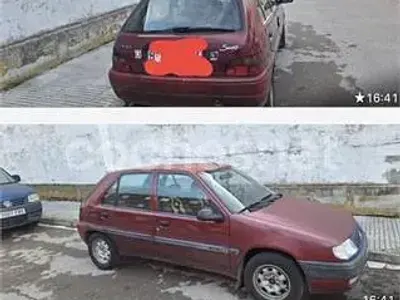 Usado Citroën Saxo 58 CV (42 kW) 1997 Granate Utilitario