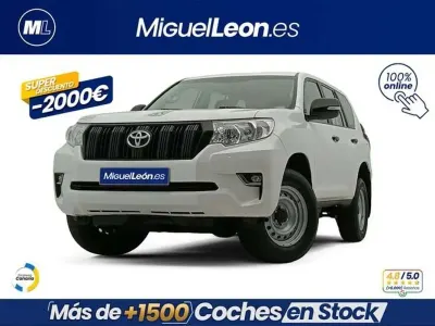 Usado Toyota Land Cruiser 204 CV (150 kW) 2020 Blanco SUV
