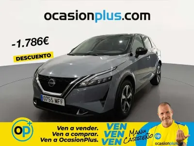 Usado Nissan Qashqai N-Connecta 140 CV (102 kW) 2023 Gris SUV