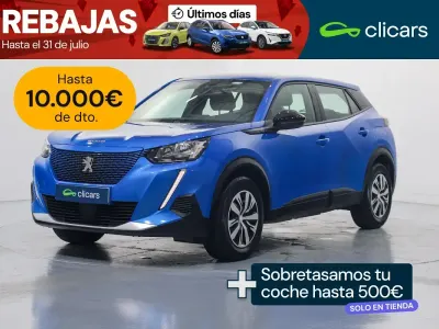 Usado Peugeot e-2008 Active 100 kW (136 CV) 2022 Azul SUV