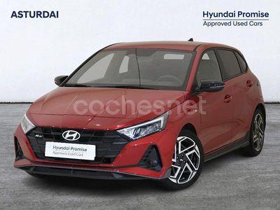 Rojo Usado 2024 Hyundai i20 N Line Berlina | 18.490 € (Precio justo)