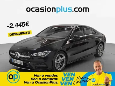Usado Mercedes CLA180 136 CV (100 kW) 2019 Negro Coupe