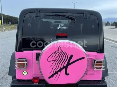 Usado Jeep Wrangler 177 CV (130 kW) 2004 Rosa SUV