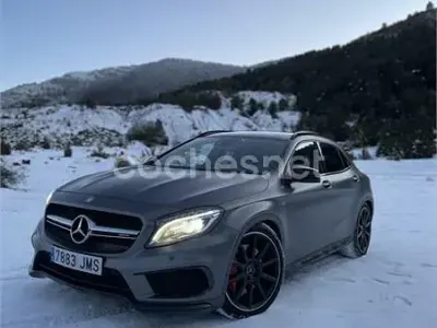 Usado Mercedes GLA45 AMG 381 CV (280 kW) 2016 Gris / plata SUV