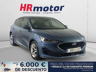 Usado Ford Focus Trend 121 CV (88 kW) 2022 Azul Utilitario