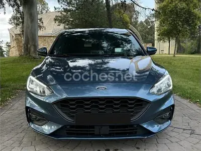 Brugt Ford Focus ST-Line 120 HK (88 kW) 2020 Blå Sedan