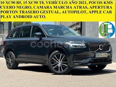 Gris / plata Usado 2021 Volvo XC90 Momentum SUV | 42.995 € (Precio justo)