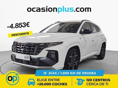 Usado Hyundai Tucson N Line 150 CV (110 kW) 2023 Blanco SUV