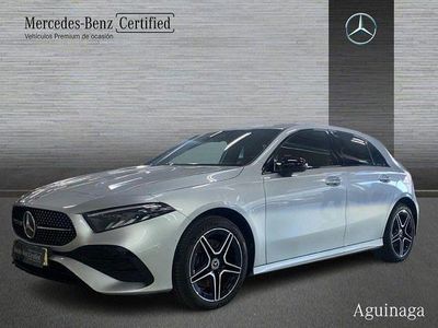 Usado Mercedes A250 AMG line 218 CV (160 kW) 2023 Plata iridio