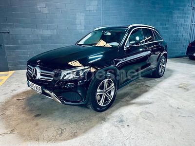 Usado Mercedes GLC220 170 CV (125 kW) 2017 Negro SUV