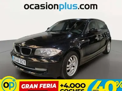 Usado BMW 118 143 CV (105 kW) 2008 Negro Utilitario