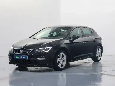 Usado Seat Leon FR 150 CV (110 kW) 2019 Negro Berlina