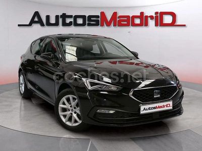 Usado Seat Leon Style 115 CV (84 kW) 2021 Negro Berlina