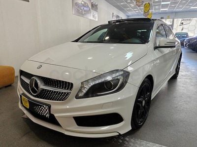 Occasion Mercedes A200 AMG line 136 PK (100 kW) 2015 Wit Sedan