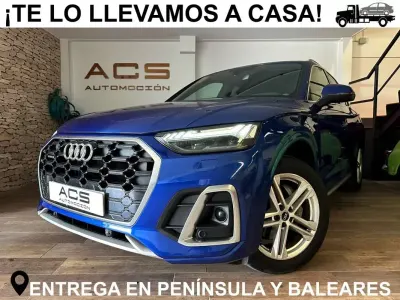 Używany Audi Q5 S-Line 204 KM (150 kW) 2021 Niebieski SUV