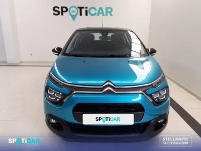 Brugt Citroën C3 Feel 83 HK (61 kW) 2021 Blå Hatchback