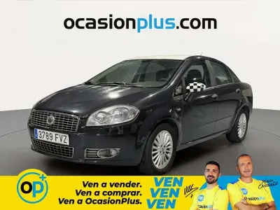 Usado Fiat Linea Dynamic 90 CV (66 kW) 2007 Negro Berlina