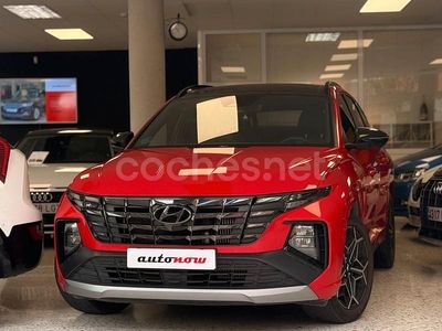 Usado Hyundai Tucson N Line 150 CV (110 kW) 2022 Rojo SUV