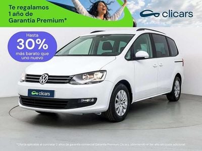 Usado VW Sharan Edition 150 CV (110 kW) 2018 Blanco Monovolumen