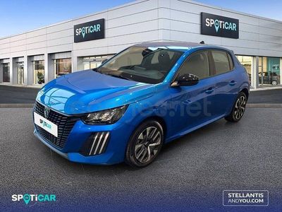Usado Peugeot 208 Active 100 CV (73 kW) 2024 Azul Utilitario