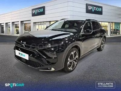 Usado Citroën C5 X Shine 225 CV (165 kW) 2022 Negro Familiar