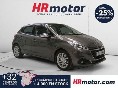 Usado Peugeot 208 Allure 110 CV (80 kW) 2018 Gris Utilitario