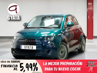 Usado Fiat 500e Business 86 kW (118 CV) 2021 Verde Utilitario