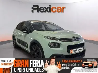 Begagnad Citroën C3 Feel 110 HK (80 kW) 2017 Grön