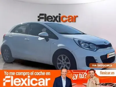 Usado Kia Rio 84 CV (61 kW) 2016 Blanco Utilitario