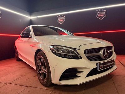 Usado Mercedes C200 160 CV (117 kW) 2019 Blanco Berlina