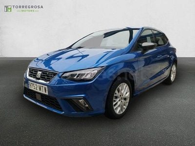 Usado Seat Ibiza FR 115 CV (84 kW) 2024 Azul Utilitario