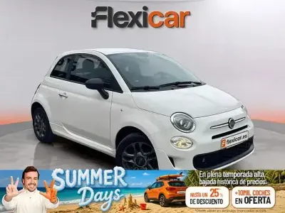Usado Fiat 500 Club 70 CV (51 kW) 2022 Blanco Utilitario