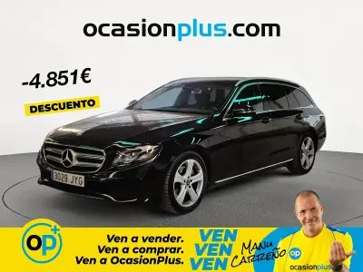 Käytetty Mercedes E220 194 HP (142 kW) 2017 Musta Farmari