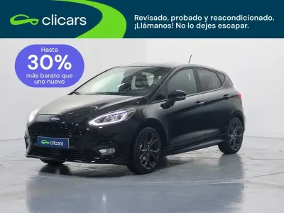 Usado Ford Fiesta ST-Line 75 CV (55 kW) 2020 Negro Utilitario