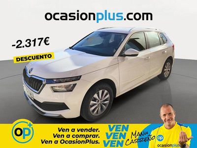 Usado Skoda Kamiq Ambition 110 CV (80 kW) 2022 Blanco SUV