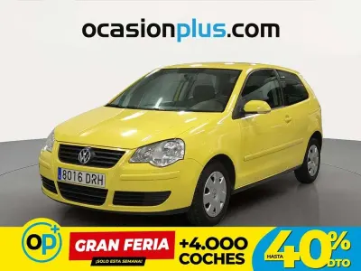 Usado VW Polo Match 69 CV (50 kW) 2005 Amarillo Utilitario