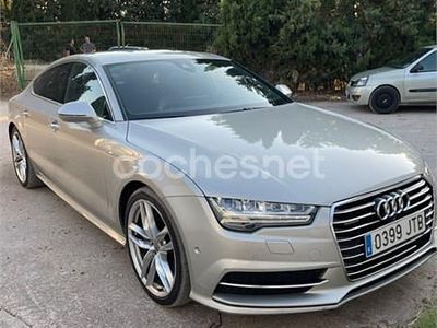 Usado Audi A7 Sportback S-Line 272 CV (200 kW) 2016 Gris / plata Utilitario