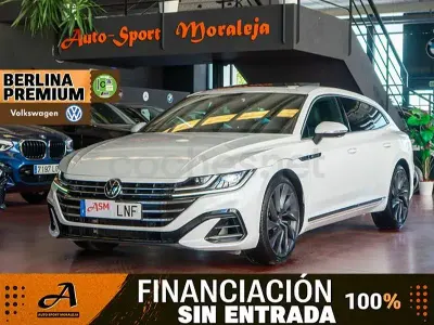 Usado VW Arteon R-line 200 CV (147 kW) 2021 Blanco Familiar