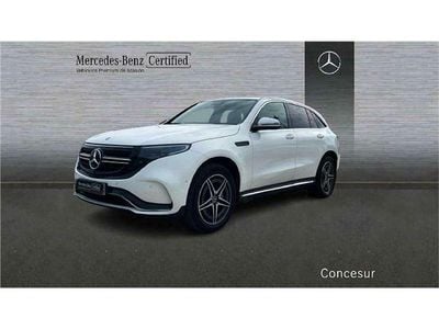 Usado Mercedes EQC400 300 kW (408 CV) 2020 Blanco SUV