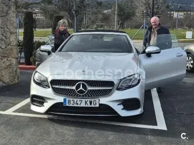 Usado Mercedes E220 194 CV (142 kW) 2019 Blanco Descapotable