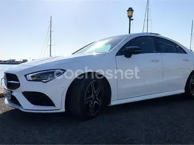 Usado Mercedes CLA200 156 CV (114 kW) 2019 Blanco Berlina