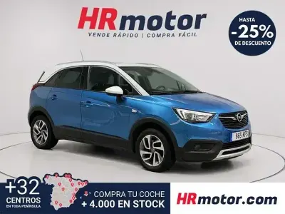Usado Opel Crossland X Excellence 110 HP (80 kW) 2017 Azul SUV