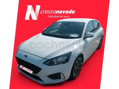 Usado Ford Focus ST-Line 125 CV (91 kW) 2021 Blanco Berlina