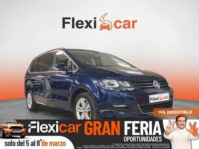 Usado VW Sharan Advance 150 CV (110 kW) 2020 Azul Monovolumen