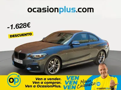 Usado BMW 218 150 CV (110 kW) 2017 Gris Coupe