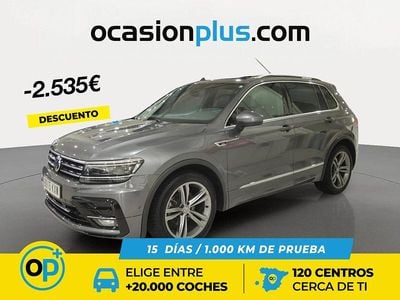 Gris Usado 2019 VW Tiguan Sportline SUV | 27.890 € (Un poco caro)