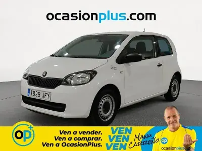 Usado Skoda Citigo Active 60 CV (44 kW) 2015 Blanco Utilitario